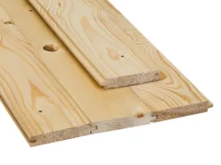 Rauspund Fichte/Tanne Nut und Feder 19 mm x 96 mm x 1800 mm