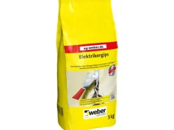 Saint-Gobain Weber Elektrikergips Weiß 5 kg