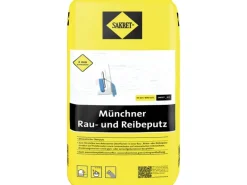 Sakret Münchner Rau- und Reibeputz Weiß 2 mm Körnung 25 kg