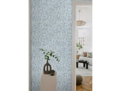Sanders & Sanders Tapete Mosaik-Fliesen Blau 53 cm x 10 m