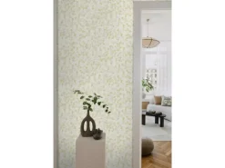 Sanders & Sanders Tapete Mosaik-Fliesen Gelb 53 cm x 10 m