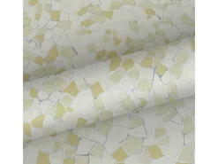 Sanders & Sanders Tapete Mosaik-Fliesen Gelb 53 cm x 10 m