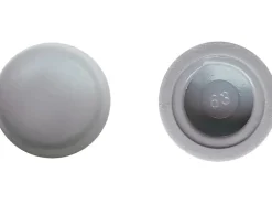 Sarei Fensterbankkappen PVC Ø 11,5 mm Grau 12 Stück