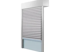 Schellenberg Aufsatzrolladen-Set für Fenster 120 cm x 140 cm Weiß/Grau