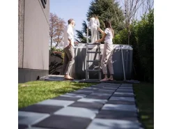 Skaza Terrassenplatten Balkon Schwarz