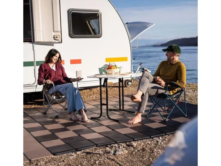 Skaza Terrassenplatten Balkon Braun