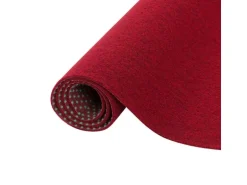 Snapstyle Kunstrasen Rasenteppich mit Noppen Kingston Rot 200x500cm