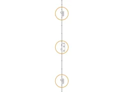 Stahl-Nebeneingangstür NS1 Weiß Nach Innen Öffnend 98 x 198 cm Anschlag L