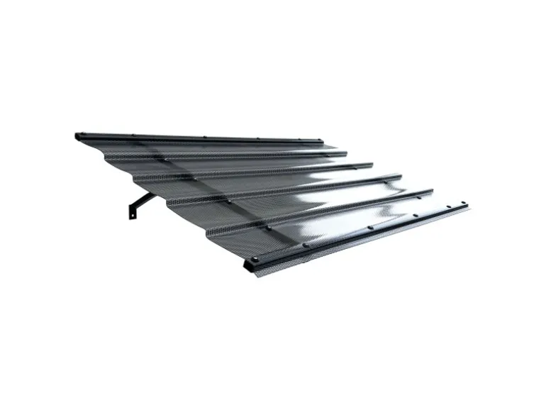 STARKEDACH DIAMONDS Aluminiumrahmen Vordach Straight T-150 7016 Mit Monolithischem Polycarbonatbeschichtung