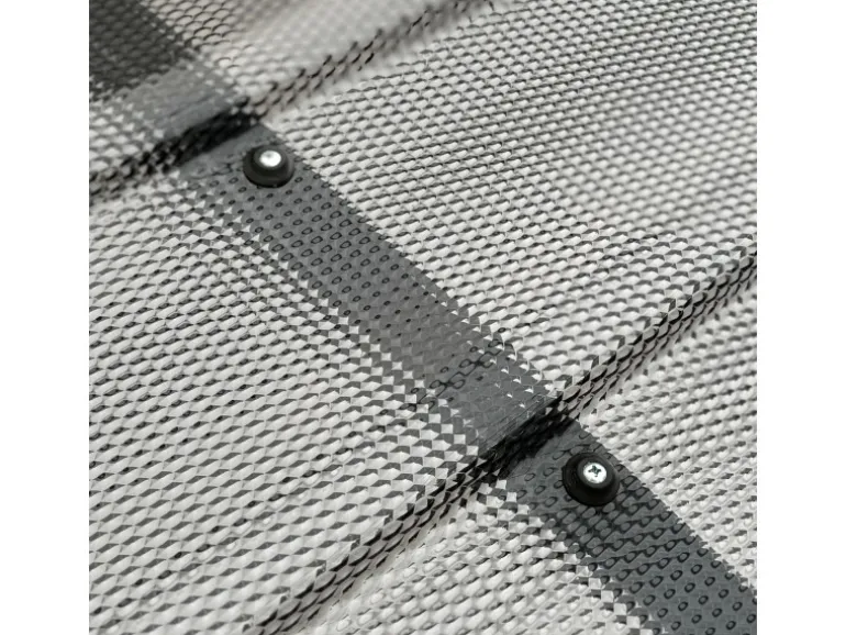 STARKEDACH DIAMONDS Aluminiumrahmen Vordach Straight T-150 7016 Mit Monolithischem Polycarbonatbeschichtung