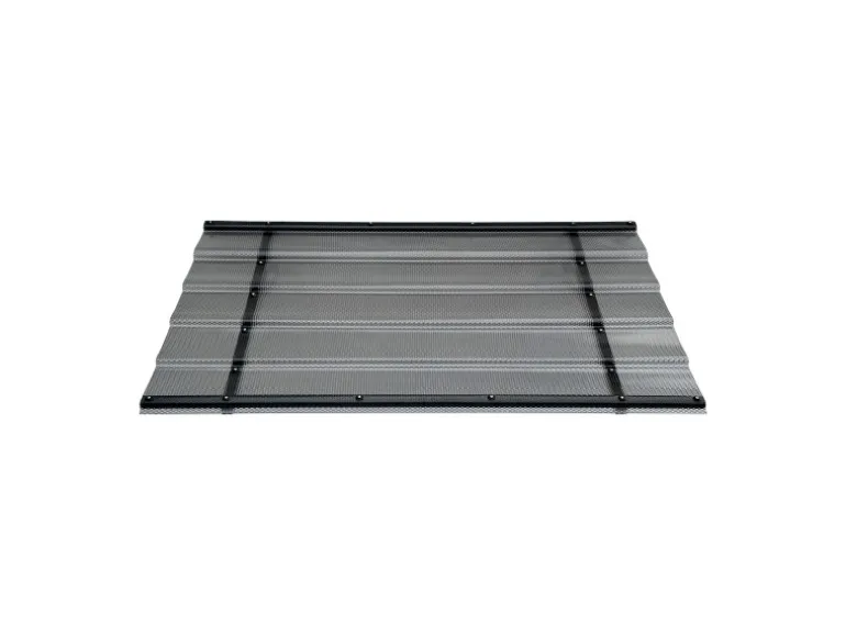 STARKEDACH DIAMONDS Aluminiumrahmen Vordach Straight T-150 7016 Mit Monolithischem Polycarbonatbeschichtung