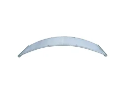 STARKEDACH RODEO Aluminiumrahmen Vordach R-150 RAL 7035 Gewölbt Mit Polycarbonatbeschichtung