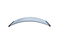 STARKEDACH RODEO Aluminiumrahmen Vordach R-150 RAL 7016 Gewölbt Mit Polycarbonatbeschichtung