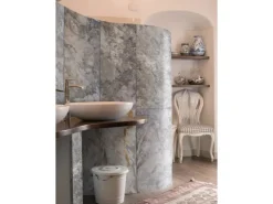 Steinfurnier Sanjeevni Weiß 2.0 Naturstein 60 cm x 120 cm