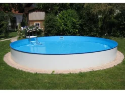 Summer Fun Stahlwand Pool Einbau-und Aufstellbecken rund Ø 400 cm x 120 cm