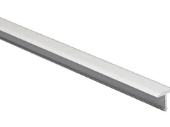 T-Fugenprofil Alu eloxiert Silber matt 9 mm x 0,9 m