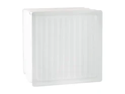 Thermo Block gekreuzt Ug 0,8 2-seitig satiniert 19 cm x 19 cm x 13,5 cm