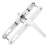 Türgriff-Garnitur Aluminium Weiß 92 mm