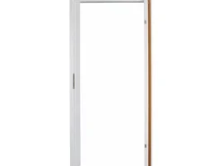 Türzarge Weiß lackiert ähnl. RAL 9010 profiliert 73,5 cm x 198,5 cm x 14,5 cm Li