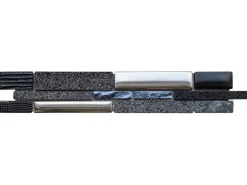 Vabene Bordüre Starlight Nero 5,2 cm x 30 cm