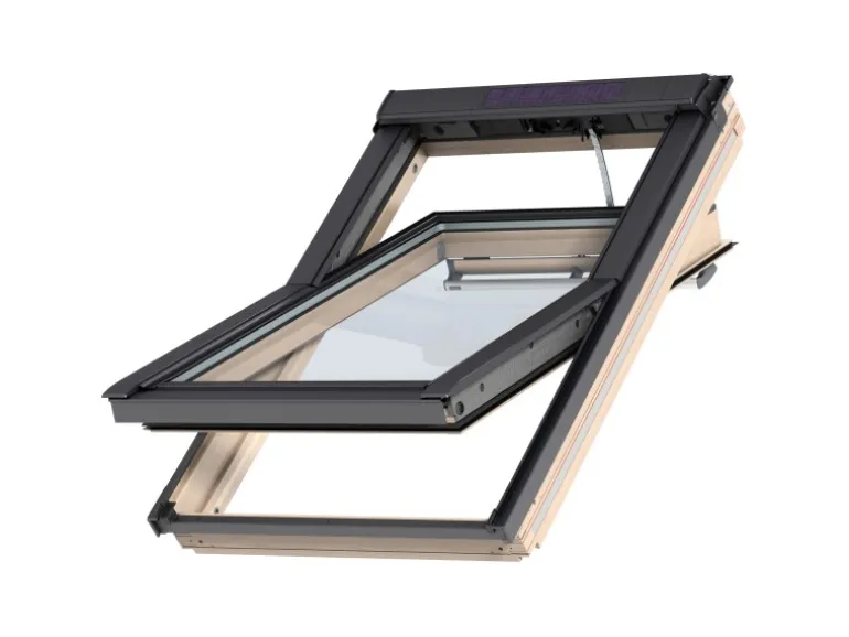 Velux Solarfenster GGL Integra Klar Lackiert Thermo Alu 118 cm x 78 cm