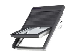 Velux Solar-Rollladen SSL CK02 0000S Alu. Dunkelgrau 55 cm x 78 cm