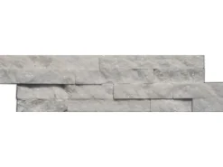 Verblender Quarzit Weiß 15 cm x 60 cm