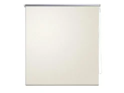 vidaXL Verdunkelungsrollo 140 x 230 cm Creme