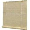 vidaXL Bambusrollo 140x220 cm Natur