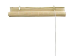 vidaXL Bambusrollo 140x220 cm Natur