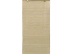 vidaXL Bambusrollo 140x220 cm Natur