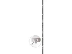 vidaXL Haustür Anthrazit PVC 3385815