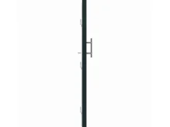 vidaXL Haustür Anthrazit PVC 3385781