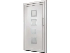 vidaXL Haustür Weiß 88x200 cm 279223