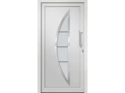vidaXL Haustür Weiß 98x208 cm 279208