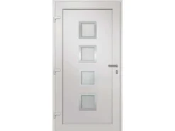 vidaXL Haustür Weiß 98x190 cm 279176