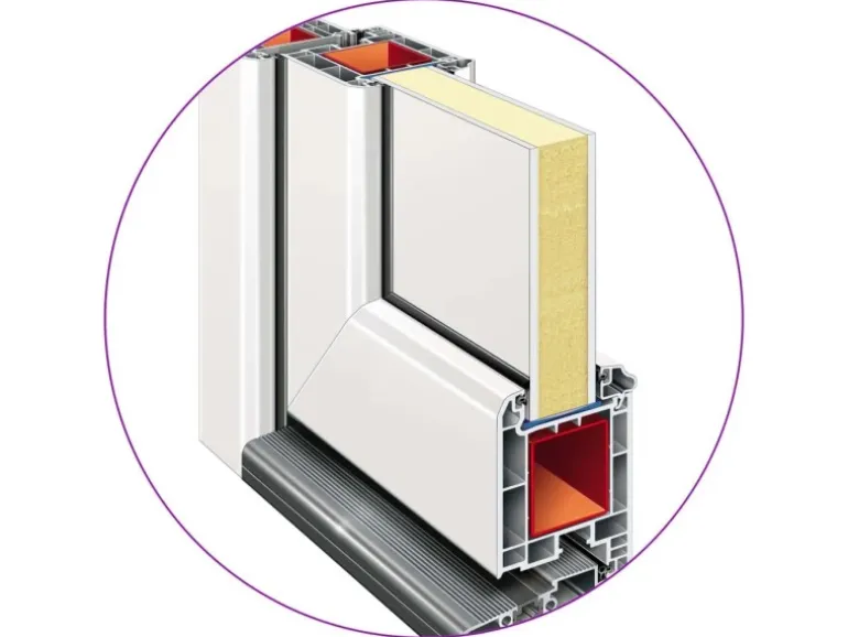 vidaXL Haustür Weiß 108x208 cm PVC 3187930