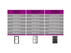 vidaXL Haustür Weiß 88x200 cm PVC 3187837