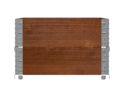 vidaXL Pflanzkisten Braun 80x60 cm Massivholz Kiefer 2098492