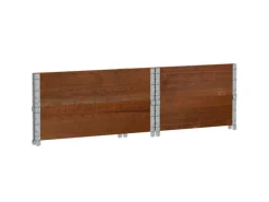 vidaXL Pflanzkisten Braun 80x60 cm Massivholz Kiefer 2098492
