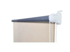 vidaXL Verdunkelungsrollo Rollo 120 x 230 cm Schwarz