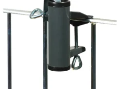 Videx Garden Sonnenschirmhalter Typ H fĂŒr HandlĂ€ufe Ă 25 mm Anthrazit