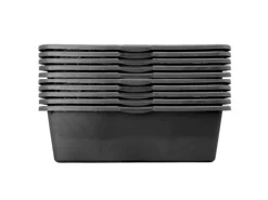 ViD 10 Stück Betonkübel 40 Liter 70x40x22 cm