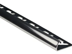 Viertelkreis-Abschlussprofil Edelstahl poliert 8 mm x 2,5 m