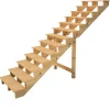 Vinuovo Holztreppe 13 Stufen 80cm ohne Setzstufen
