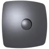 VLANO Badventilator ENSO 100 Dark mit Rückschlagventil Dunkelgrau-Metallic