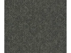 Vliestapete Orient Vintage Matt Leicht Strukturiert Grau Schwarz FSC®