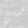 Vliestapete Wald Matt Leicht Strukturiert Beige Creme FSC®