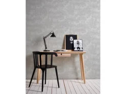Vliestapete Wald Matt Leicht Strukturiert Beige Creme FSC®