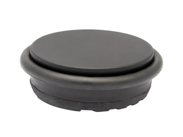 Wagner Bodentürstopper Big Disk Color Schwarz-Matt